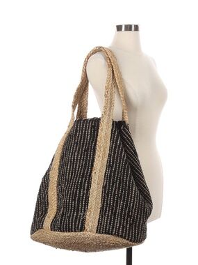 Beautiful large tote made out of organic materials 70% Jute, 30% Cotton